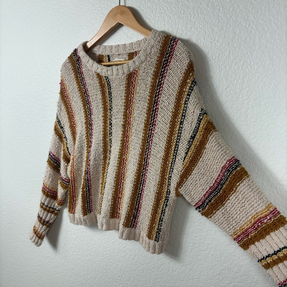 Billabong‎ easy going striped sweater Size Small - Picture 3 of 8